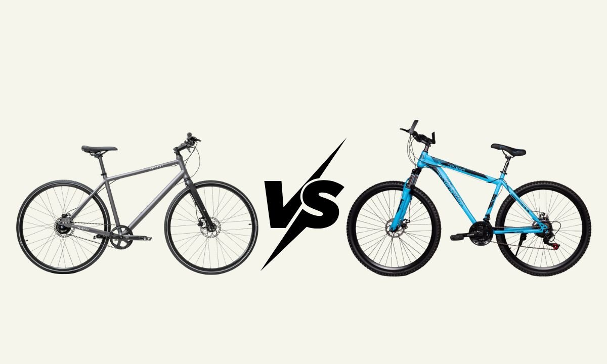 Hybrid vs. Mountain Bikes